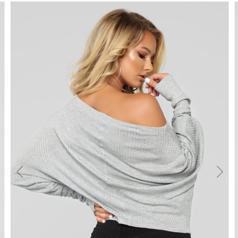 Fashion Nova Off the Shoulder Sweater❄️